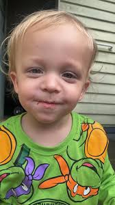 Chris Harlin with baby Faith.