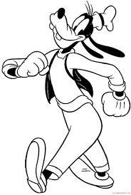 Color him in online, or print the page out and return to it later. Baby Goofy Coloring Pages Coloring4free Coloring4free Com