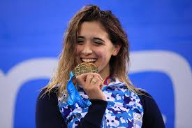 She participated in the 2017 fina world junior swimming championships where she won two gold me. Queridx Atleta El Mensaje De Delfi Pignatiello Tras El Anuncio De Aislamiento Tyc Sports