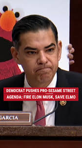 Democratic congressman from California pushes Sesame Street agenda: "Fire  Elon Musk and save Elmo."