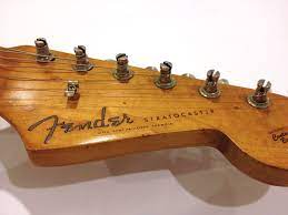 1960 Olympic White Original Fender Guitars Fender Stratocaster Vintage Guitars