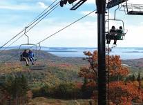 Fall Chairlift Rides at Camden Snow Bowl