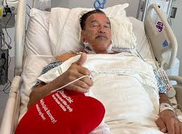 I told you i'd be back. Arnold Schwarzenegger S Son Tells Him Please Don T Work Out Today After Actor Undergoes Heart Surgery The Independent