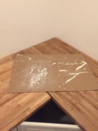 corner sink cutout and butt joint on