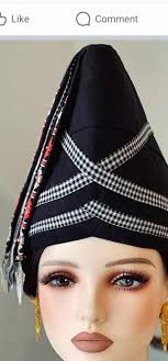 Last Hmoob Txaij Hat (phuam kauj vab) preorder! $52 + shipping. We have  enough materials for 17 hats left. 2-3 weeks processing time. All hand  sewn, no use of glue. Made in