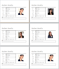 Editing the profile also becomes a very quick task and easy as well which otherwise was very complicated. Editable Employee Profile Template For Ms Word Document Hub
