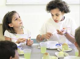 New Market etiquette class schools students in proper behavior