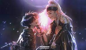 Daechwita fanart digital art size: Agustd 2 Daechwita Fanart By Iku Aldena On Deviantart