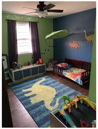 it s not a pirate ship bed or a castle but pretty proud of how our 2 year olds dino room turned out 2 toddler boy room themes toddler rooms boy room themes