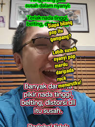 Kesulitan Menyanyi Pop yang Jarang Dikenali