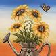 Sunflowers in a Watercan event image