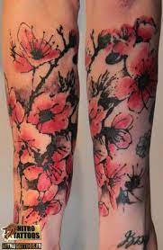 Tatouages de fleurs de cerisier *sur les bras*. Tatouage Fleur De Cerisier Japonais Tattoo 1247 Page 1 Sur 1 Tatouage Fleur Tatouage Fleur De Cerisier Tatouage