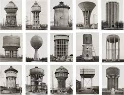 Bernd And Hilla Becher Water Towers Titled Ordered And Signed Water Towers 1 15 B H Becher On A Sheet Attached The Backin Hilla Becher Water Tower Hilla