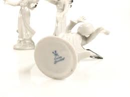 | browse our daily deals for even more savings! Lot Dresden Porcelain Angels Heavenly Band Figurines