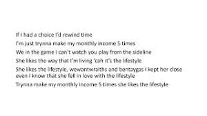 It may seem easy to find song lyrics online these days, but that's not always true. Wewantwraiths Lifestyle Lyrics Youtube