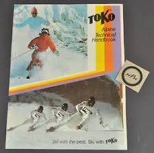 Details About Vintage 1984 Toko Alpine Ski Wax Chart Instruction Service Technical Manual Book