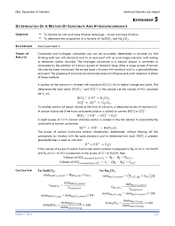 Reduction- Oxidation Reactions 5Th Lecture. Ceric As Titrant: Ce Ppt  Download