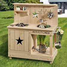 Sun Matschkuche Aus Holz Fur Bild 2 Spielkuche Buddelkasten Schlammkuche