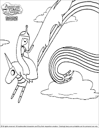 For boys and girls, kids and adults, teenagers and toddlers, preschoolers and older kids at school. Adventure Time Coloring Page Online Coloring Library