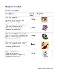 Sense Of Taste Activities Sight Sound Touch Taste Smell Cool Kids Crafts Activities Pdf Sensory Language Language Worksheets Sensory Words