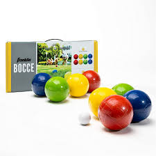 Playaboule Patented Dlx Glow Led Lighted Bocce Ball Set