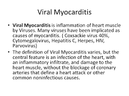 Detection of viruses in myocardial tissues by polymerase chain reaction: Viral Myocarditis Ppt Video Online Download