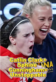 Caitlin Clark Sophie Cunningham Arrivr at Game