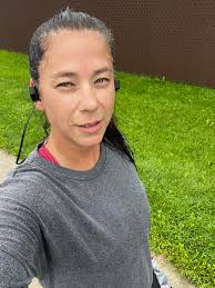 3e jour de pluie ici! On y va quand même! 10km 59 minutes