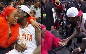 Gucci Mane Proposes to Keyshia Ka'oir During Atlanta Hawks Game, She Says Yes!