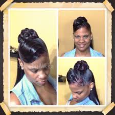 Pin Curl Updo Styles By Nikka 813 453 4860 Black Hair Updo Hairstyles Weave Ponytail Hairstyles Hair Styles