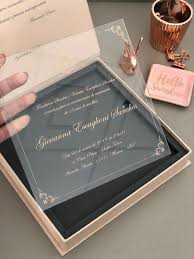Caixa De Acrilico Para Convite De Casamento Tarjeta En Acrilico Estuche Convites De Casamento Caixa Convite De Casamento Modelo Convite De Casamento