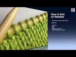 Special color of the month. How To Knit Knit Stitch Beginner With Closed Captions Cc Youtube