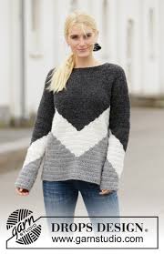 Find free crochet patterns by amy solovay including patterns for blankets, scarves, crocheted flowers, granny squares and more. Black Thunder Drops 207 8 Free Crochet Patterns By Drops Design