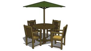 Umbrella Model Design In Sketchup Free 3d Umbrella Download Teak Table Table Teak