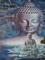 Figured' Art Mini Peinture de diamants Set Adultes 25x25 cm Bouddha  Précieux