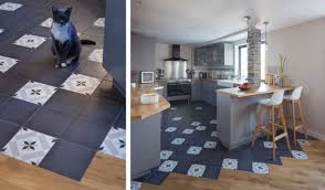 Tendance Comment Mixer Parquet Et Carrelage Dans Une Meme Piece Carrelage Planchers Modernes Renovation Meuble Cuisine