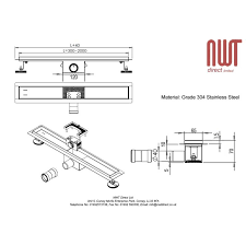 Optional message i agree to the terms and. Shower Drain Design 1 600mm X 70mm Stainless Steel Rectangular Wetroom Drainage Gully Raw Building Materials Drainage