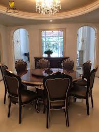 Do You Like This Kind Of Dining Room Friends Luxury Furniture Leather Dining Chairs Classic Furniture