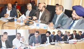 Minister For Health Medical Education Bali Bhagat Chairing A Meeting At Jammu Medical Education Education Medical