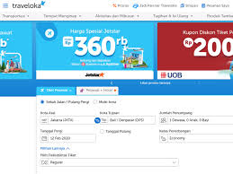 Traveloka adalah online travel agent terbesar dan terpercaya di indonesia yang menyediakan layanan pencarian dan pemesanan tiket pesawat secara lengkap. Rayakan Momen Bulan Kasih Sayang Dengan Tiket Pesawat Terbaik Traveloka