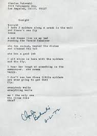 Tonight Charles Bukowski Poems Charles Bukowski Quotes Charles Bukowski