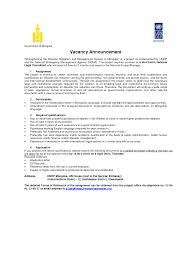 Examples Of Application Letter For Job Vacancy Desain