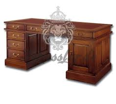 Englische schreibtische aus mahagoni sind der inbegriff stilvollen arbeitens und repräsentierens. Mahagoni Schreibtisch French Lionsstar Gmbh