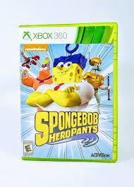 Spongebob Hero Pants 2015 Xbox 360 On Mercari Video Game Names Spongebob Cover Artwork