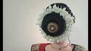 Bridal Bun Dulhan Juda Hairstyle For Wedding Youtube Bridal Bun Dulhan Hair Style Wedding Hairstyles