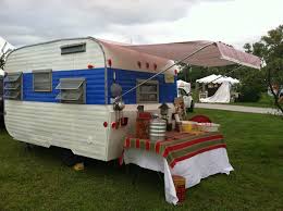 The interior color palette was inspired by the camper's exterior yellow stripe and sondra's own collection of massimo vignelli hellerware melamine plates. Attached Awning Tutorial Girl Camper
