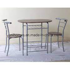 Get the best deal for bistro table 2 dining furniture sets from the largest online selection at ebay.com. China 3 Piece Dining Table Set Compact 2 Chairs And Table Set With Metal Frame And Shelf Storage Bistro Breakfast Space Saving For Apartment And Kitchen Dinner Table China Comedores De Madera Comedor