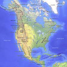 The rocky mountains, a major mountain range in western north america, stretch more than 3,000 miles from it was this quest that led to the discovery of the rocky mountains by european explorers. Map Of North America Showing The Location Of The Rocky Mountains Download Scientific Diagram