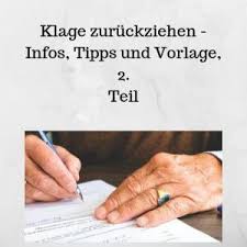 Sie sind dabei an keine formen, aber an fristen wenn sie falsche angaben im antrag auf bafög gemacht haben, müssen sie diesen nicht unbedingt zurückziehen. Klage Zuruckziehen Infos Tipps Und Vorlage 2 Teil