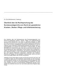 Sie können ihre persönliche patientenquittung hier online anfordern. Uberblick Uber Die Rechtsprechung Des Der Betrieb